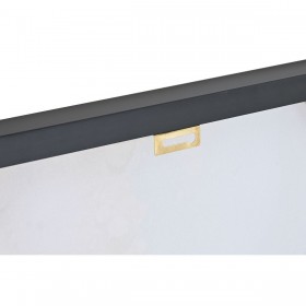 Quadro Home ESPRIT Azzurro Dorato polistirene Tela Moderno Laccato 62 x 4 x 92 cm (2 Unità)