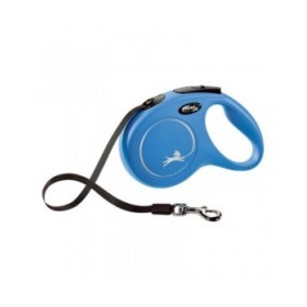 Guinzaglio per Cani Flexi New Classic 5m Azzurro Taglia L