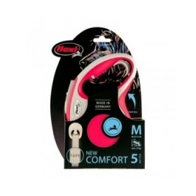 Guinzaglio per Cani Flexi NEW COMFORT Rosso XS
