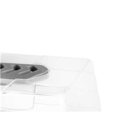 Quadro Home ESPRIT Bianco Dorato Tela Legno MDF Foglia della pianta Romantico 30 x 2,5 x 60 cm (2 Unità)
