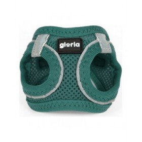 Imbracatura per Cani Gloria Air Mesh Trek Star Regolabile Turchese Taglia XXXS (18-20 cm)