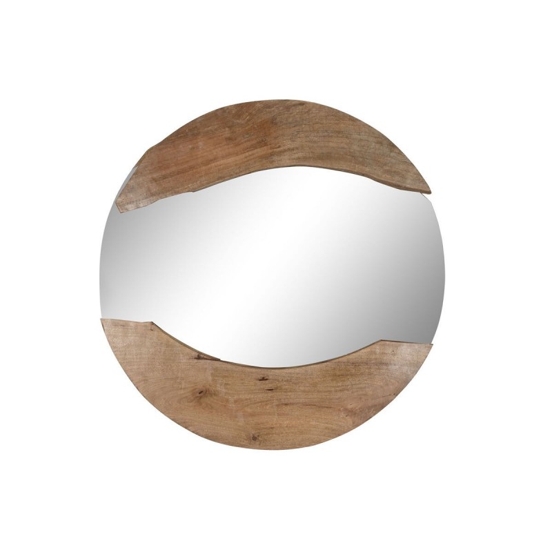 Specchio da parete Home ESPRIT Naturale Bali 120 x 8 x 120 cm