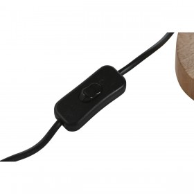 Lampada da tavolo Home ESPRIT Beige Naturale Legno di mango 50 W 220 V 60 x 20 x 75 cm