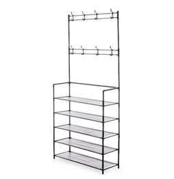 Quadro Home ESPRIT Bianco Dorato Porporina Londra Loft 150 x 3 x 100 cm (2 Unità)