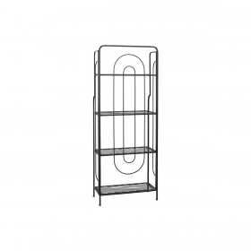 Scaffale Home ESPRIT Nero Metallo 60 x 27 x 160 cm