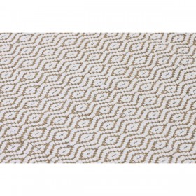 Tappeto Home ESPRIT Bianco Naturale 120 x 1 x 180 cm