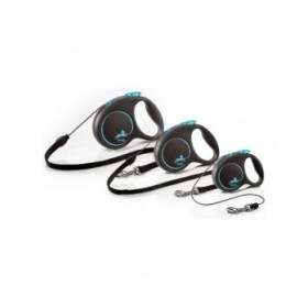 Guinzaglio per Cani Flexi BLACK DESIGN 5 m Taglia M Verde