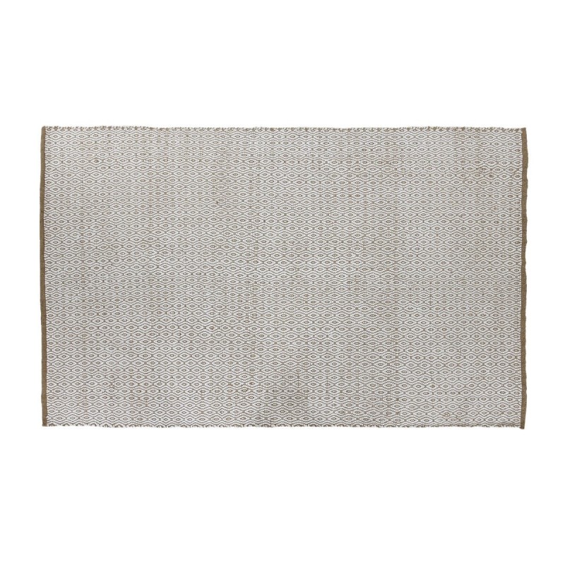 Tappeto Home ESPRIT Bianco Naturale 150 x 1 x 230 cm
