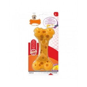 Giocattolo da mordere per cani Nylabone Dura Chew Formaggio Taglia L Nylon