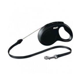 Guinzaglio per Cani Flexi Flexi 5 m Nero S