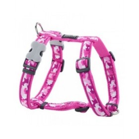 Imbracatura per Cani Red Dingo Style Fucsia Mimetico 25-39 cm