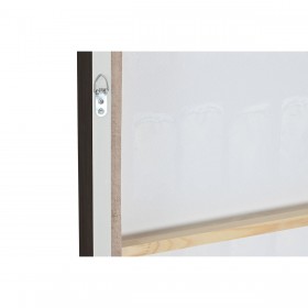 Quadro Home ESPRIT Bianco Naturale Moderno Città (2 Unità)