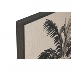 Quadro Home ESPRIT Verde Beige Palme Dorato Tropicale 63 x 4,5 x 93 cm (2 Unità)