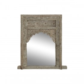 Specchio da parete Home ESPRIT Naturale 60 x 10 x 85 cm