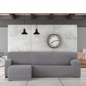 Rivestimento per chaise longue a braccio corto sinistra Eysa TROYA Grigio 170 x 110 x 310 cm