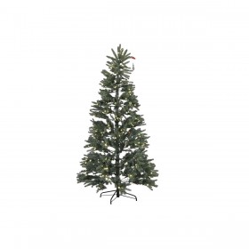 Albero di Natale Home ESPRIT Verde Metallo Polietilene 125 x 125 x 210 cm