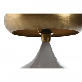Lampada da tavolo Home ESPRIT Grigio Dorato Metallo 4 W 220 V 36 x 36 x 37,5 cm
