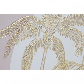 Quadro Home ESPRIT Bianco Beige Palme Scandinavo 45 x 2,2 x 60 cm (2 Unità)