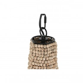 Lampadario Home ESPRIT Naturale Legno Metallo 50 W 36,5 x 36,5 x 174,5 cm