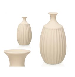 Statua Decorativa Home ESPRIT Bianco Dorato Resina Orientale Egiziano 12,5 x 17 x 25 cm (2 Unità)