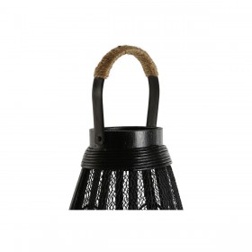 Portacandele Home ESPRIT Nero Metallo 28 x 28 x 50 cm