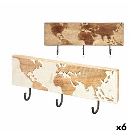 Portacandele Home ESPRIT Dorato Metallo Cristallo 24 x 24 x 33 cm