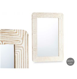 Portacandele Home ESPRIT Dorato Metallo Cristallo 25 x 25 x 26,5 cm