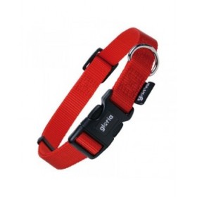 Collare per Cani Gloria Liscio Rosso Taglia L (36-70 cm)