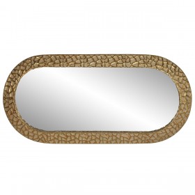 Specchio da parete Home ESPRIT Dorato Moderno 60 x 6,5 x 126,5 cm