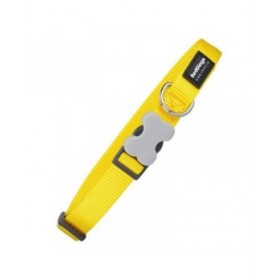 Collare per Cani Red Dingo Liscio Giallo (2,5 x 41-63 cm)