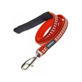 Guinzaglio per Cani Red Dingo Riflettente Arancio (1,5 x 120 cm)