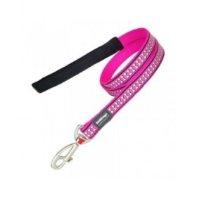 Guinzaglio per Cani Red Dingo Riflettente Fucsia (2 x 120 cm)