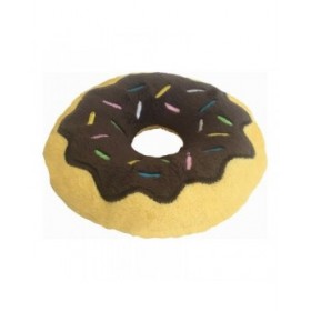 Peluche per cani Gloria 3 x 5 x 14 cm Cioccolato Ciambella Marrone