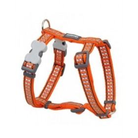 Imbracatura per Cani Red Dingo Arancio Osso Riflettente 37-61 cm