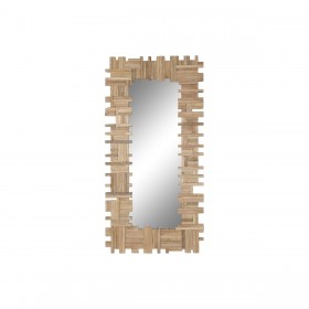 Specchio da parete Home ESPRIT Naturale Tronchi Bali 91 x 3 x 183 cm