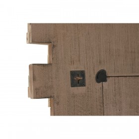 Specchio da parete Home ESPRIT Naturale Tronchi Bali 91 x 3 x 183 cm