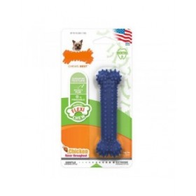 Giocattolo da mordere per cani Nylabone Plaque Attacker Naturale Taglia M Pollo Termoplastico