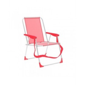 Sedia Pieghevole Marbueno in Alluminio Coral Spiaggia e Piscina 53X56X78 cm 10356