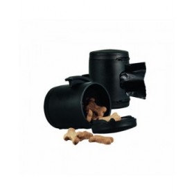Dispenser di Buste per Animali Domestici Flexi Multibox Grigio Plastica Snacks