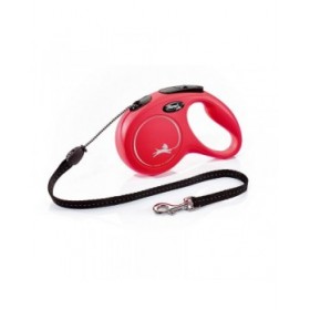 Guinzaglio per Cani Flexi Flexi 5 m Rosso M