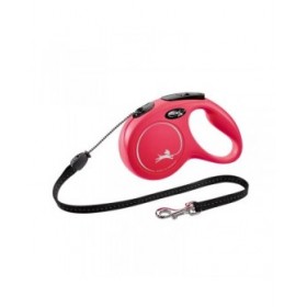 Guinzaglio per Cani Flexi Flexi 5 m Rosso M