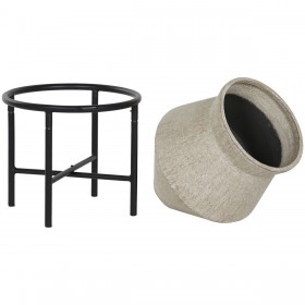 Vaso Home ESPRIT Metallo Magnesio 40 x 40 x 62 cm