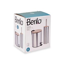 Decorazione da Parete Home ESPRIT Bianco Legno MDF Moderno 80 x 6,5 x 80 cm