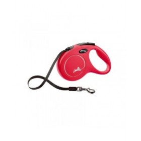 Guinzaglio per Cani Flexi New Classic L Rosso