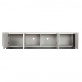 Mobile TV Home ESPRIT Bianco Nero Beige 200 x 40 x 42 cm