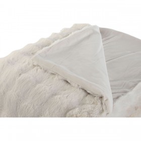 Coperta Home ESPRIT Beige 220 x 240 x 1 cm