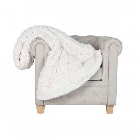 Coperta Home ESPRIT Beige 220 x 240 x 1 cm