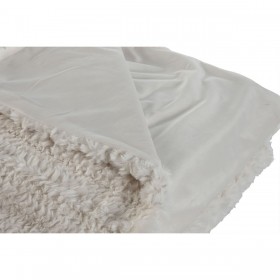 Coperta Home ESPRIT Beige 220 x 240 x 1 cm