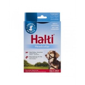 Collari da addestramento per cani Company of Animals Halti Nero Museruola (29-36 cm)
