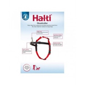 Imbracatura per Cani Company of Animals Halti Nero/Rosso Taglia S (36-64 cm)